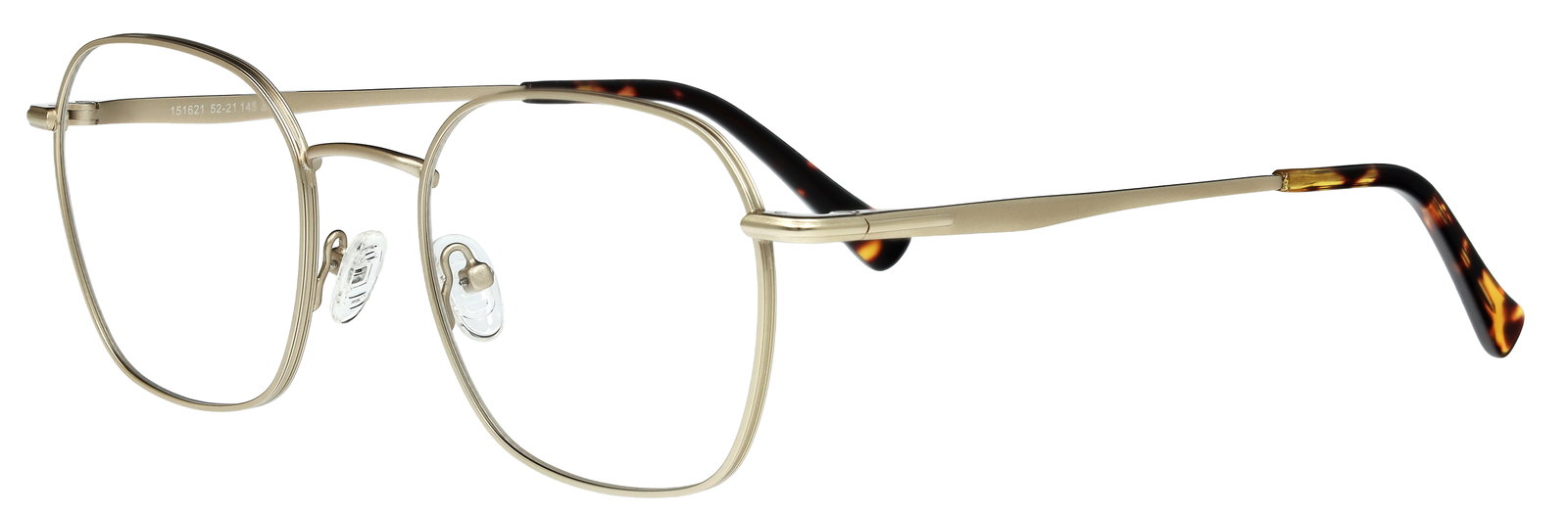 Eyebar Brille Bordeaux für Damen in mattgold 151621